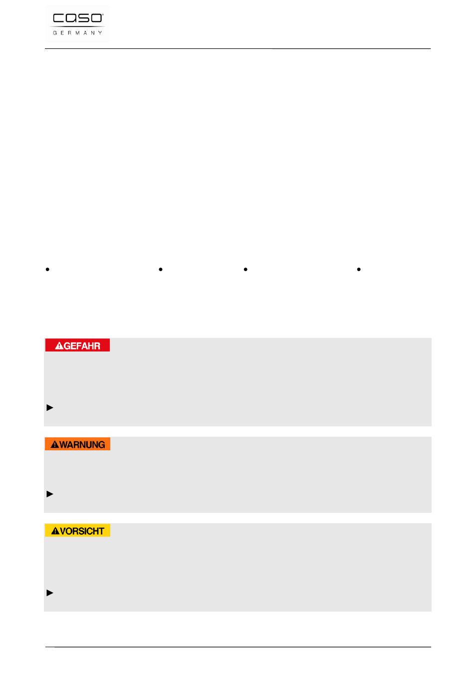 22 mode d´emploi, 1 généralités, 2 informations relatives à ce manuel | 3 avertissements de danger, Danger, Attention, Prudence | CASO Germany FastVac 3000 User Manual | Page 47 / 119