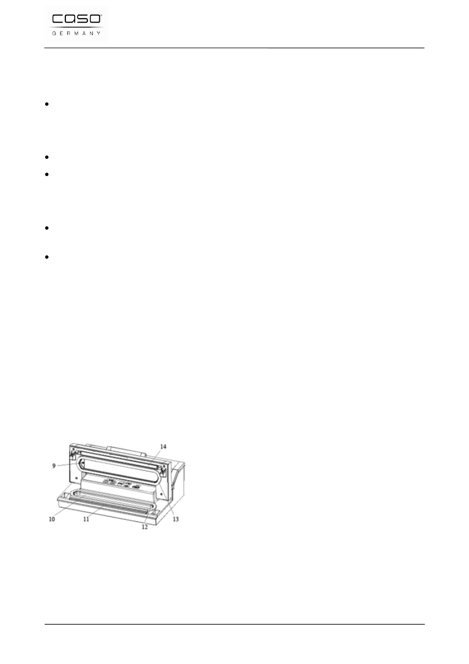 7 connessione elettrica, 35 costruzione e funzione, 1 panoramica complessiva | CASO Germany FastVac 3000 User Manual | Page 72 / 119