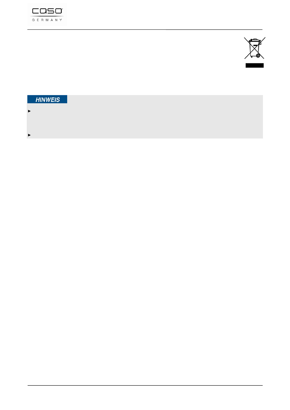 10 entsorgung des altgerätes | CASO Germany VC 320 Vacuum Set User Manual | Page 31 / 132