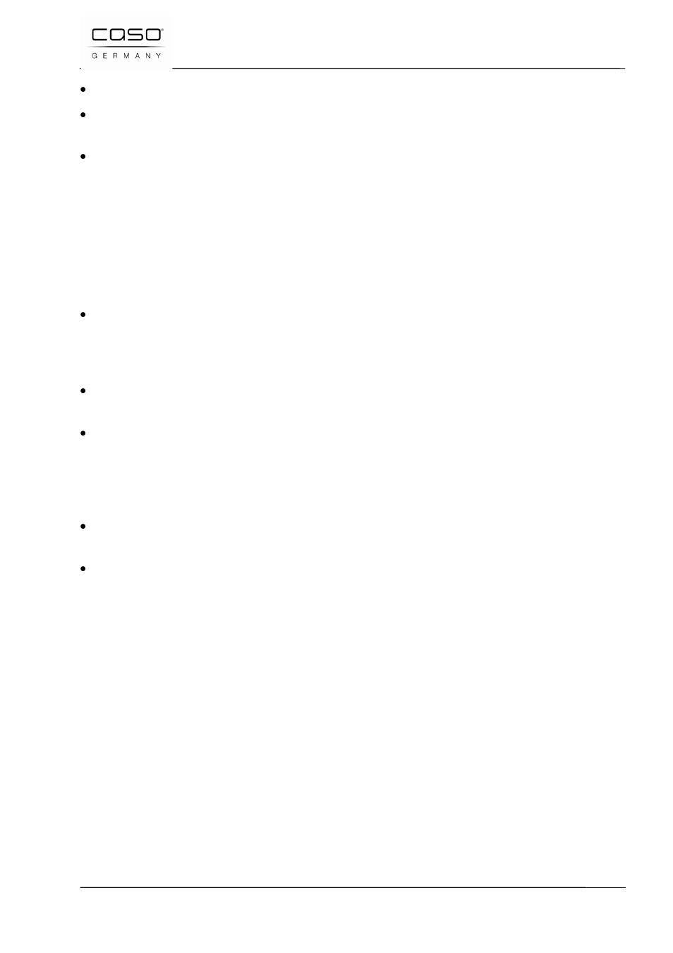 7 elektrische aansluiting | CASO Germany VC 300 Vacuum System User Manual | Page 114 / 125