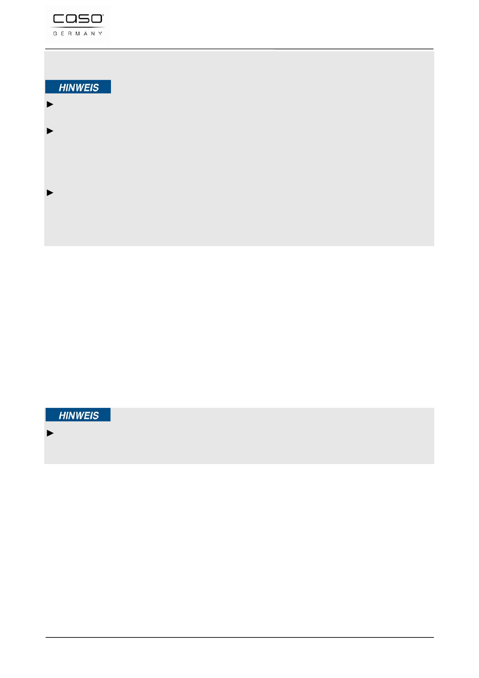 CASO Germany VC 300 Vacuum System User Manual | Page 24 / 125