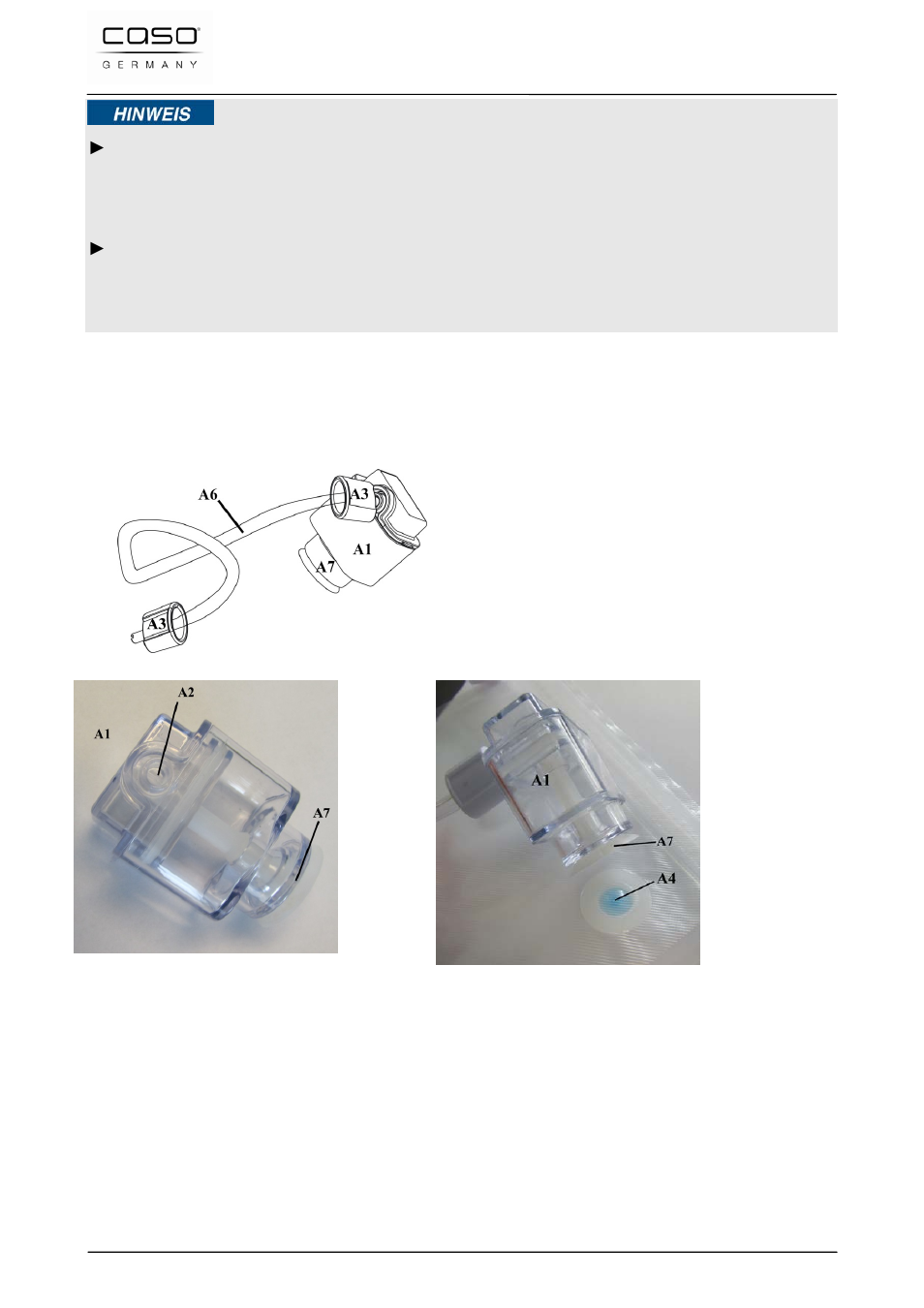 5 vacuümverpakken in een zip-zakje, 1 overzicht, 2 bediening: vacumeren van een zip-zakje | CASO Germany VC 220 Vacuum Set User Manual | Page 120 / 126