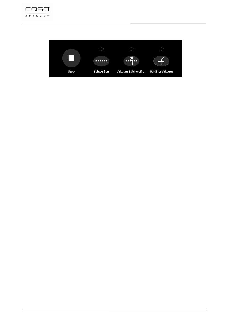 2 panel, 3 rating plate | CASO Germany VC 120 Vacuum Set User Manual | Page 38 / 122