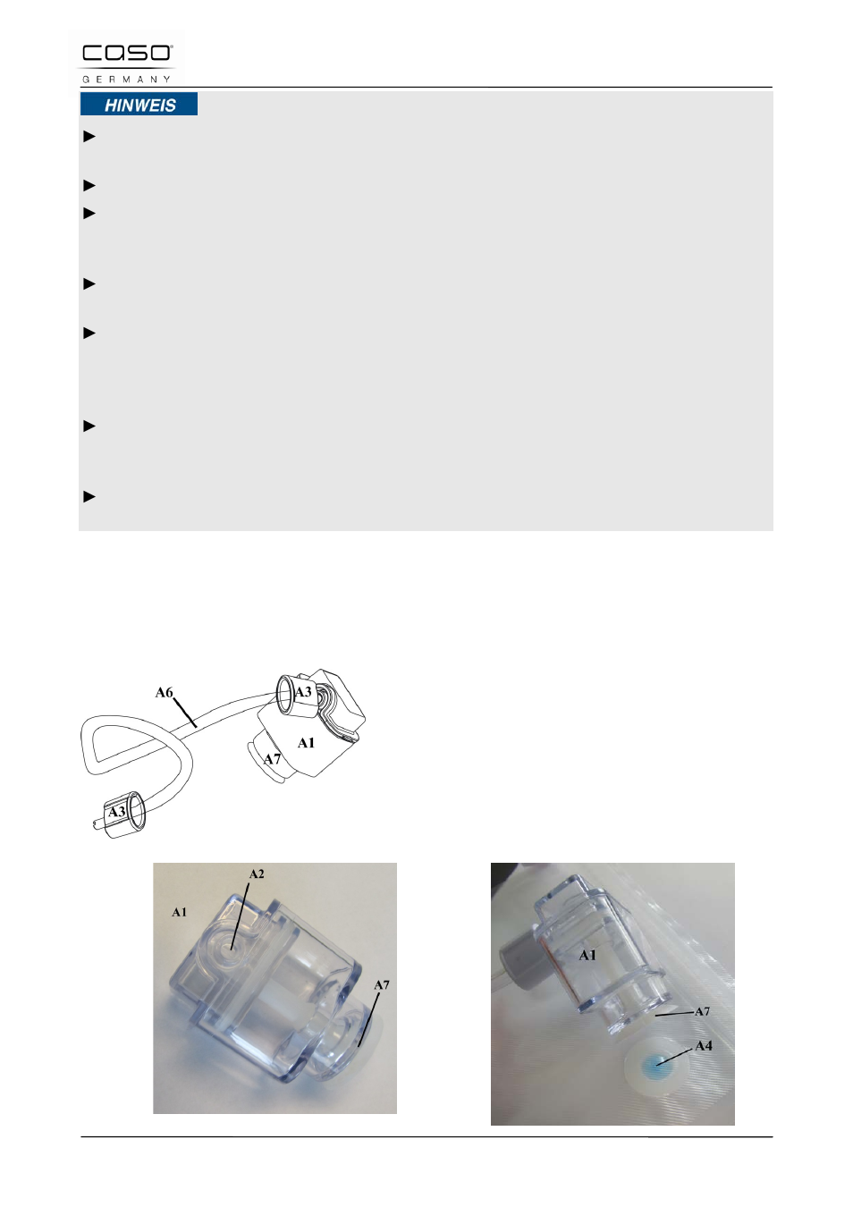 5 vacuuming food in a zip bag, 1 overview | CASO Germany VC 120 Vacuum Set User Manual | Page 41 / 122