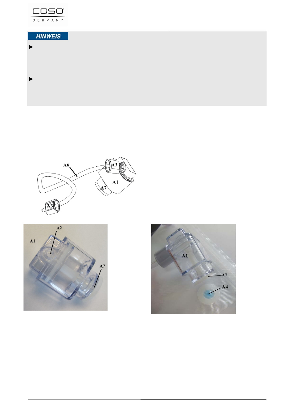 5 vacuümverpakken in een zip-zakje, 1 overzicht, 2 bediening: vacumeren van een zip-zakje | CASO Germany VC 120 Vacuum Set User Manual | Page 98 / 122