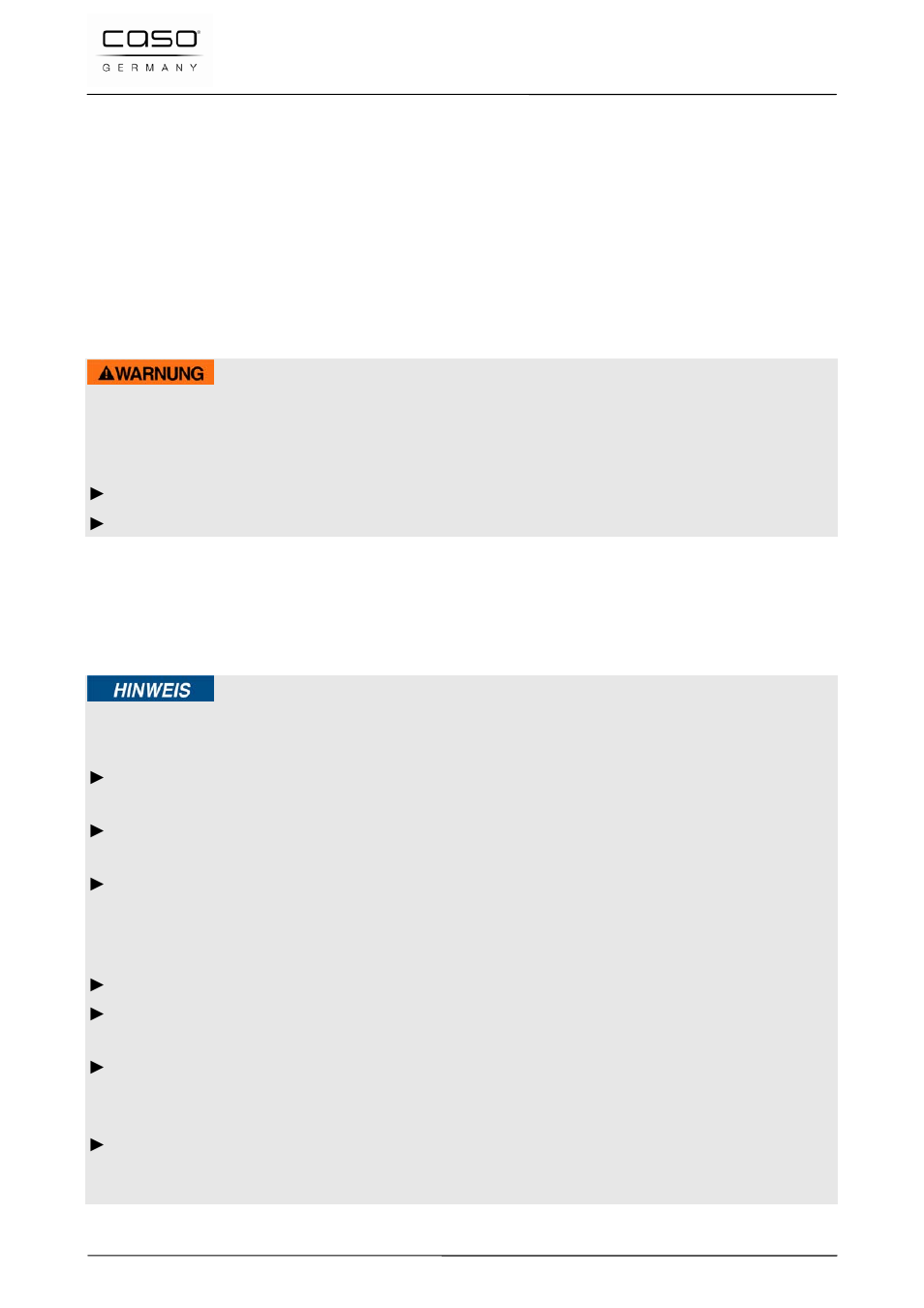 2 sicherheit, 1 bestimmungsgemäße verwendung, 2 allgemeine sicherheitshinweise | CASO Germany VC 100 Vacuum System User Manual | Page 12 / 110