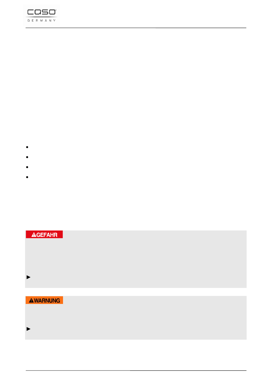 34 gebruiksaanwijzing, 1 algemeen, 2 informatie over deze gebruiksaanwijzing | 3 waarschuwingsinstructies, Gevaar, Waarschuwing | CASO Germany VC 100 Vacuum System User Manual | Page 78 / 110