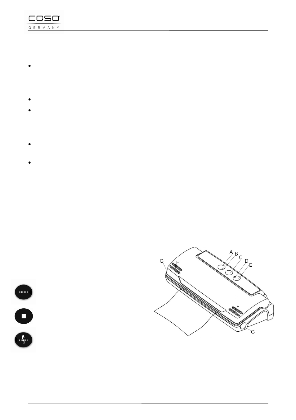 7 elektrischer anschluss, 5 aufbau und funktion, 1 gesamtübersicht | CASO Germany VC 10 Vacuum System User Manual | Page 18 / 109