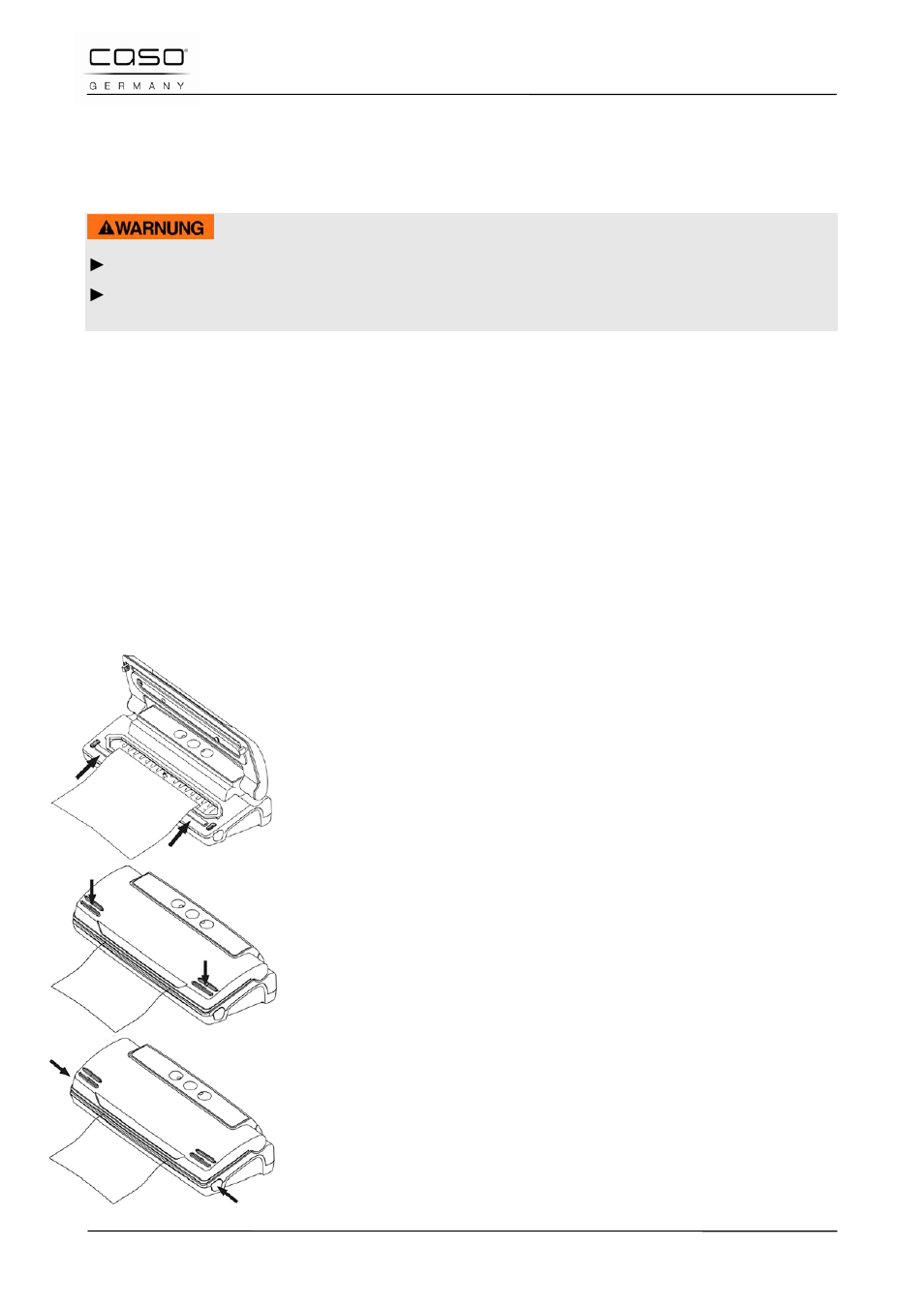 2 typenschild, 6 bedienung und betrieb, 1 inbetriebnahme | CASO Germany VC 10 Vacuum System User Manual | Page 19 / 109