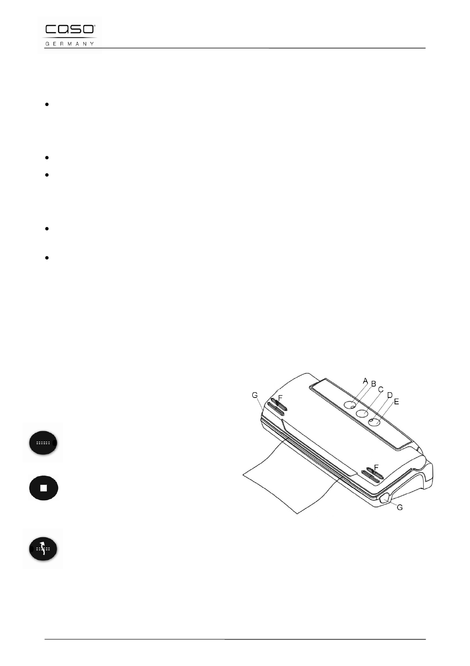 7 connessione elettrica, 35 costruzione e funzione, 1 panoramica complessiva | CASO Germany VC 10 Vacuum System User Manual | Page 68 / 109
