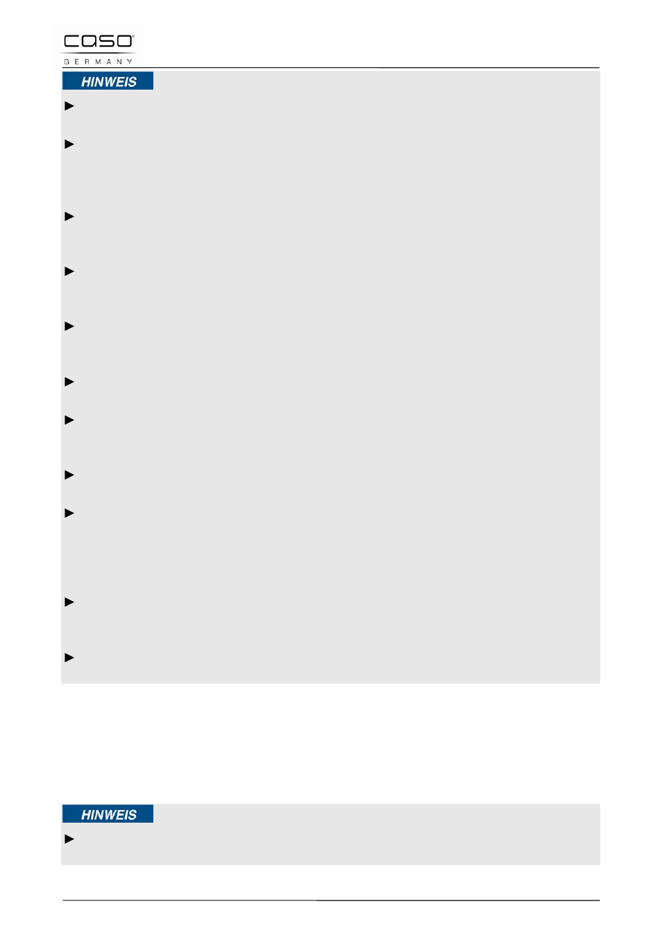 4 apertura di un sacchetto sigillato, Indicazione | CASO Germany VC 10 Vacuum System User Manual | Page 71 / 109