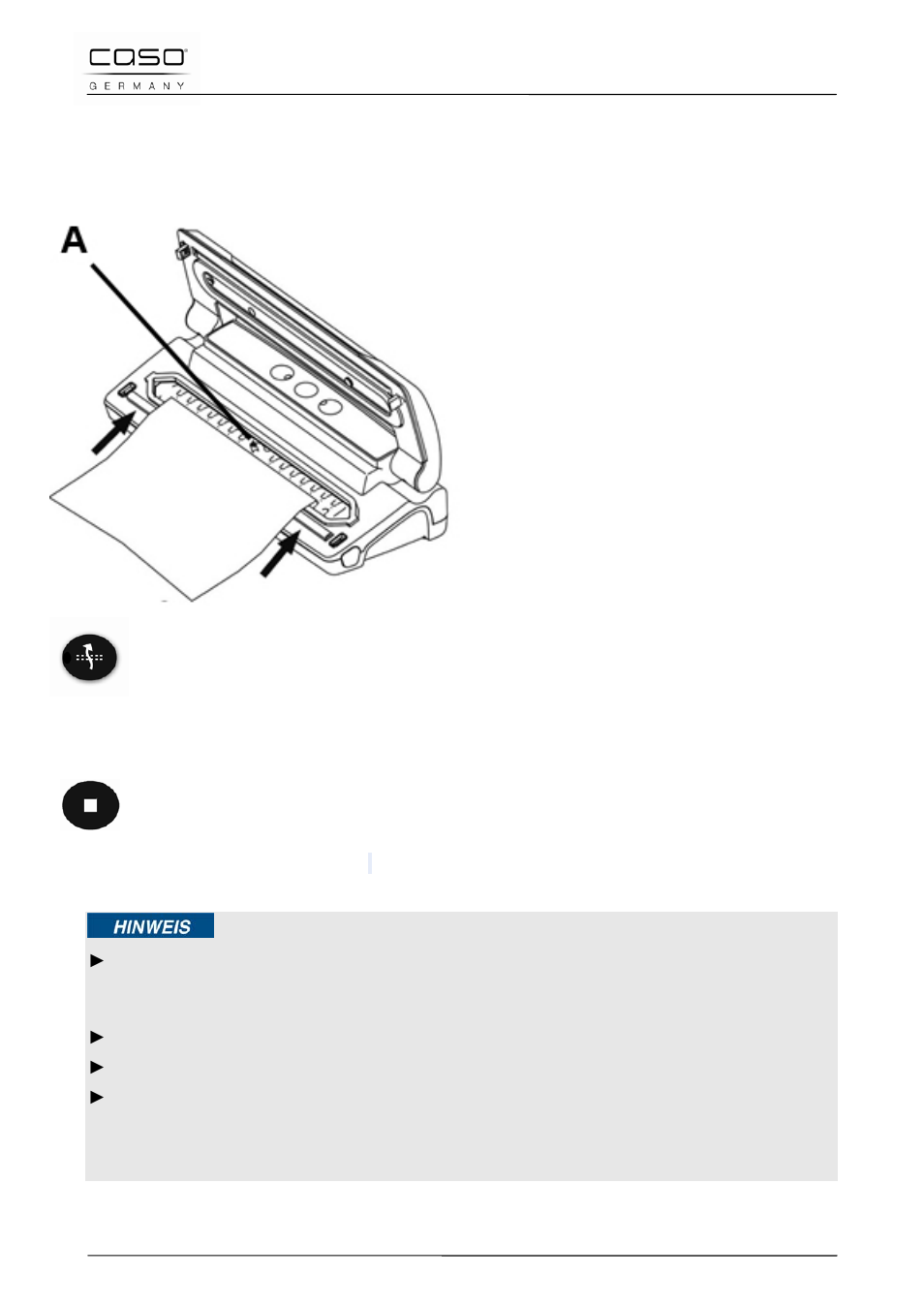 3 vacuüm verpakken in een zak | CASO Germany VC 10 Vacuum System User Manual | Page 87 / 109