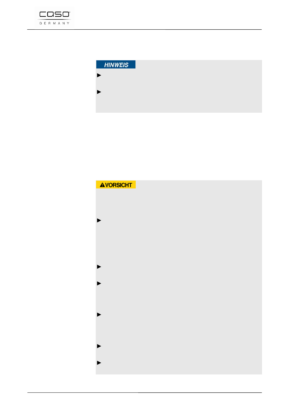 6 opbergen van de vakuumierer myvac 20, 56 reiniging en onderhoud, 1 veiligheidsvoorschriften | CASO Germany MyVac 20 User Manual | Page 141 / 145