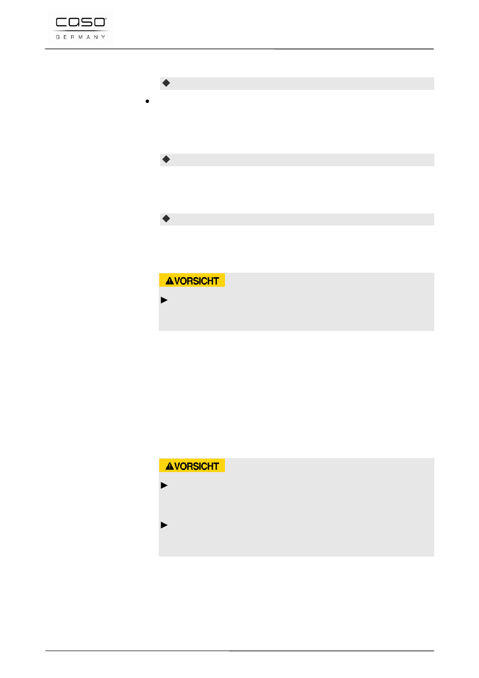 2 reiniging, 57 storingen verhelpen, 1 veiligheidsvoorschriften | Voorzichtig | CASO Germany MyVac 20 User Manual | Page 142 / 145