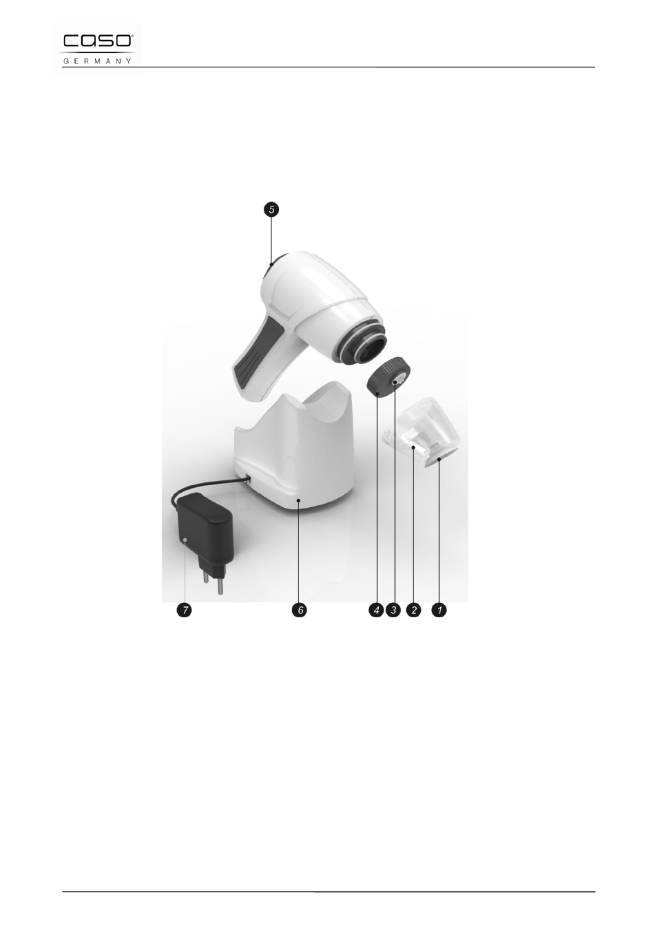 4 aufbau und funktion, 1 gesamtübersicht | CASO Germany MyVac 20 User Manual | Page 23 / 145