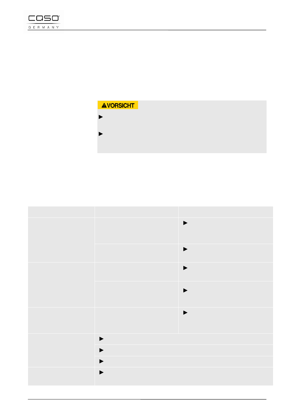 7 störungsbehebung, 1 sicherheitshinweise, 2 störungsursachen und -behebung | CASO Germany MyVac 20 User Manual | Page 29 / 145