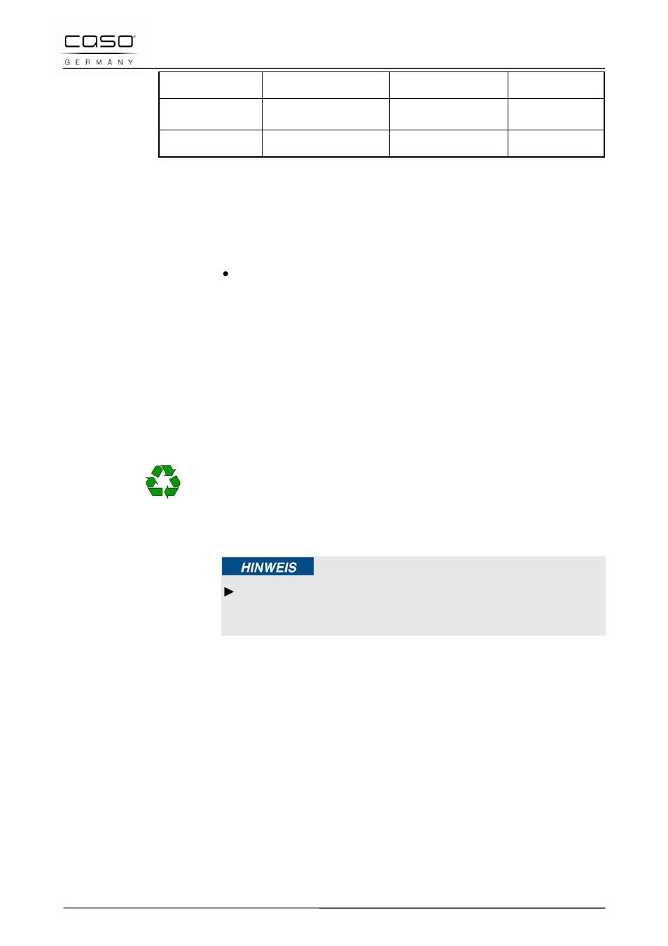 3 déballage, 4 elimination des emballages, Remarque | CASO Germany MyVac 20 User Manual | Page 66 / 145