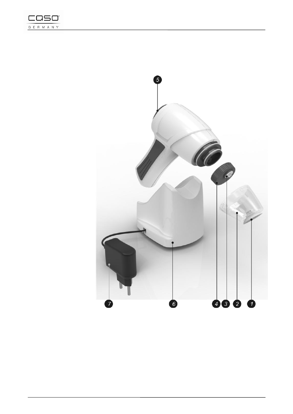 24 structure et fonctionnement, 1 vue d'ensemble | CASO Germany MyVac 20 User Manual | Page 69 / 145