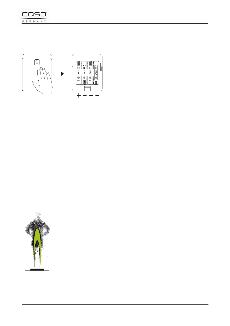 6 energieversorgung, 14 typenschild, 15 bedienung und betrieb | 1 was ist der körperfettanteil, 2 messung des körperfettanteils | CASO Germany BF4 User Manual | Page 20 / 82