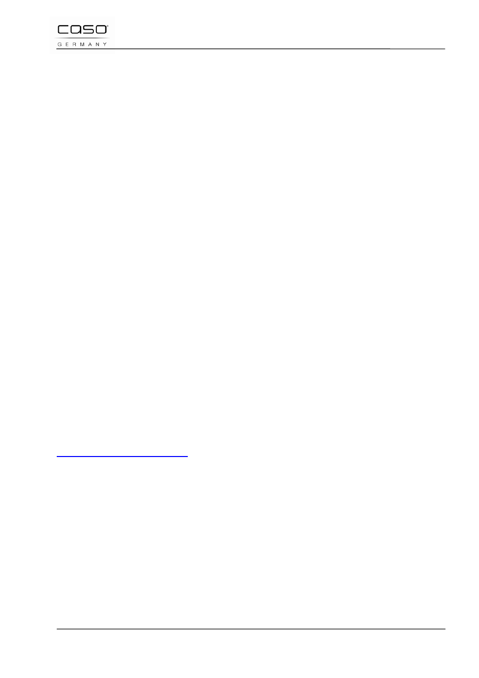 30 garantie (usa) | CASO Germany BF4 User Manual | Page 41 / 82