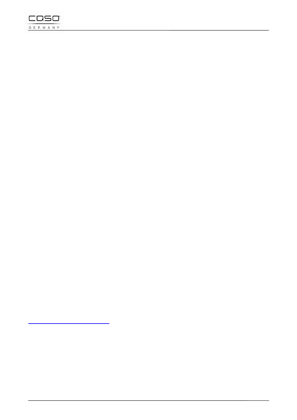 50 garantie (usa) | CASO Germany BF4 User Manual | Page 67 / 82