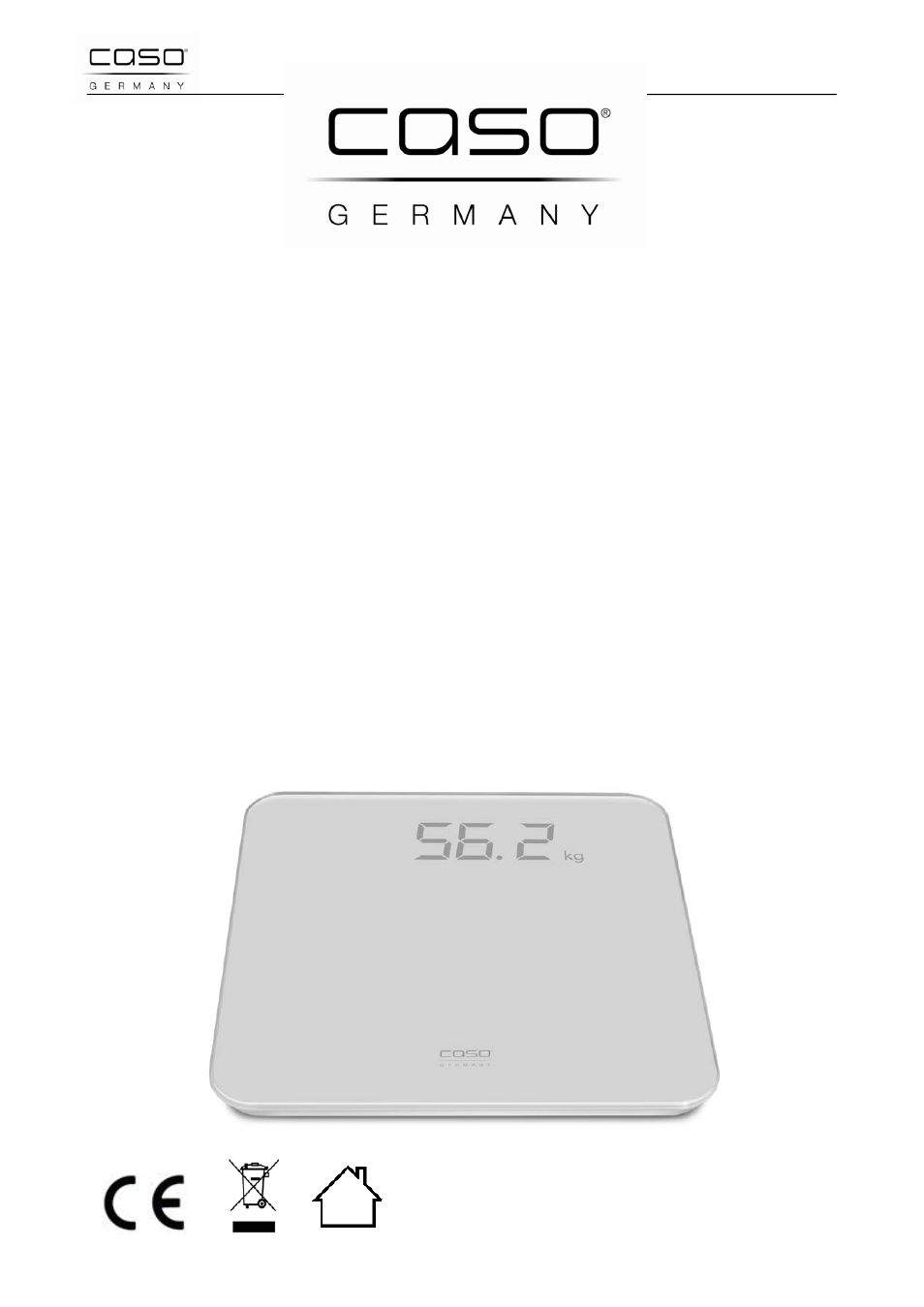 CASO Germany BS1 User Manual | 61 pages