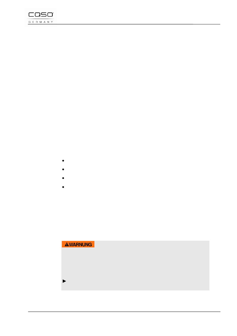 31 istruzione d´uso, 32 in generale, 1 informazioni su queste istruzioni d’uso | 2 indicazioni d’avvertenza, Avviso, 31 istruzione d´uso 32 in generale | CASO Germany BS1 User Manual | Page 31 / 61