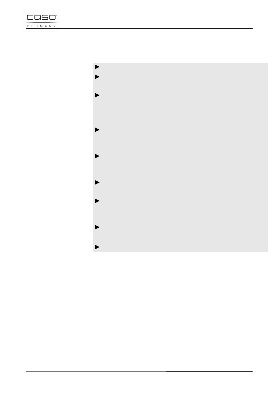 19 betriebsanleitung, 1 wichtige sicherheitshinweise, 2 allgemeines | Bewahren sie diese anleitung auf | CASO Germany Baking Scale B5 User Manual | Page 37 / 108