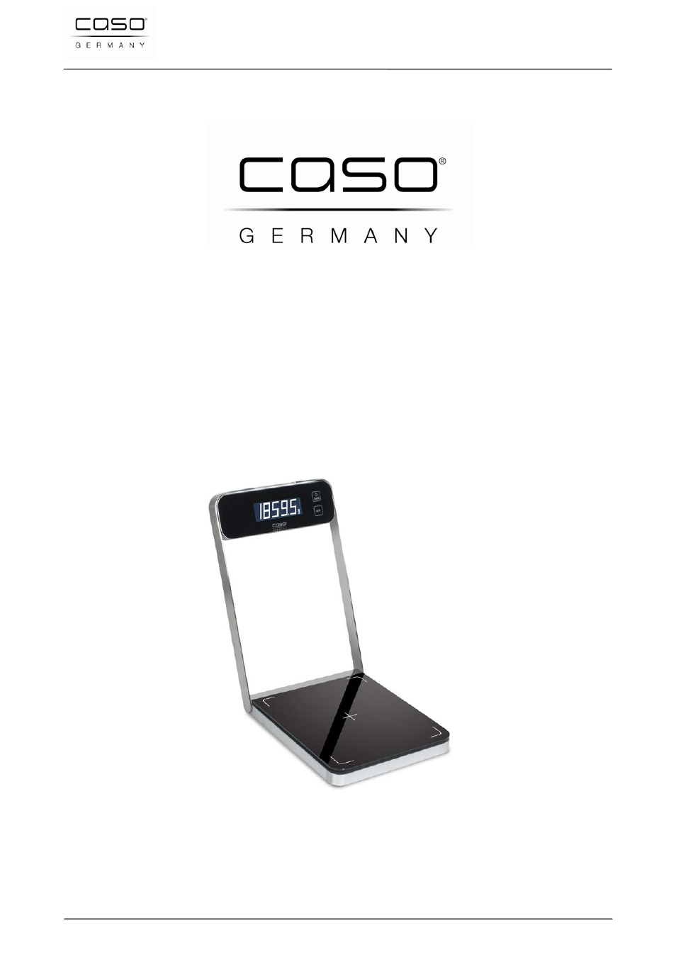 Manual del usuario, Balanza de cocina b5 | CASO Germany Baking Scale B5 User Manual | Page 54 / 108