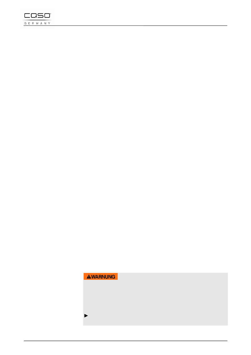 37 gebruiksaanwijzing, 1 algemeen, 2 informatie over deze gebruiksaanwijzing | 3 waarschuwingsinstructies, Waarschuwing | CASO Germany Baking Scale B5 User Manual | Page 73 / 108