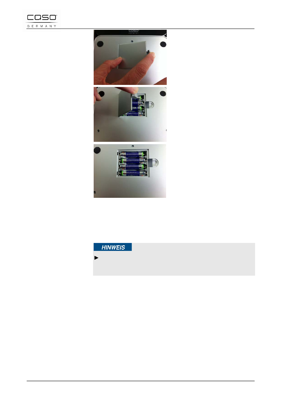 3 inschakelen | CASO Germany Baking Scale B5 User Manual | Page 80 / 108