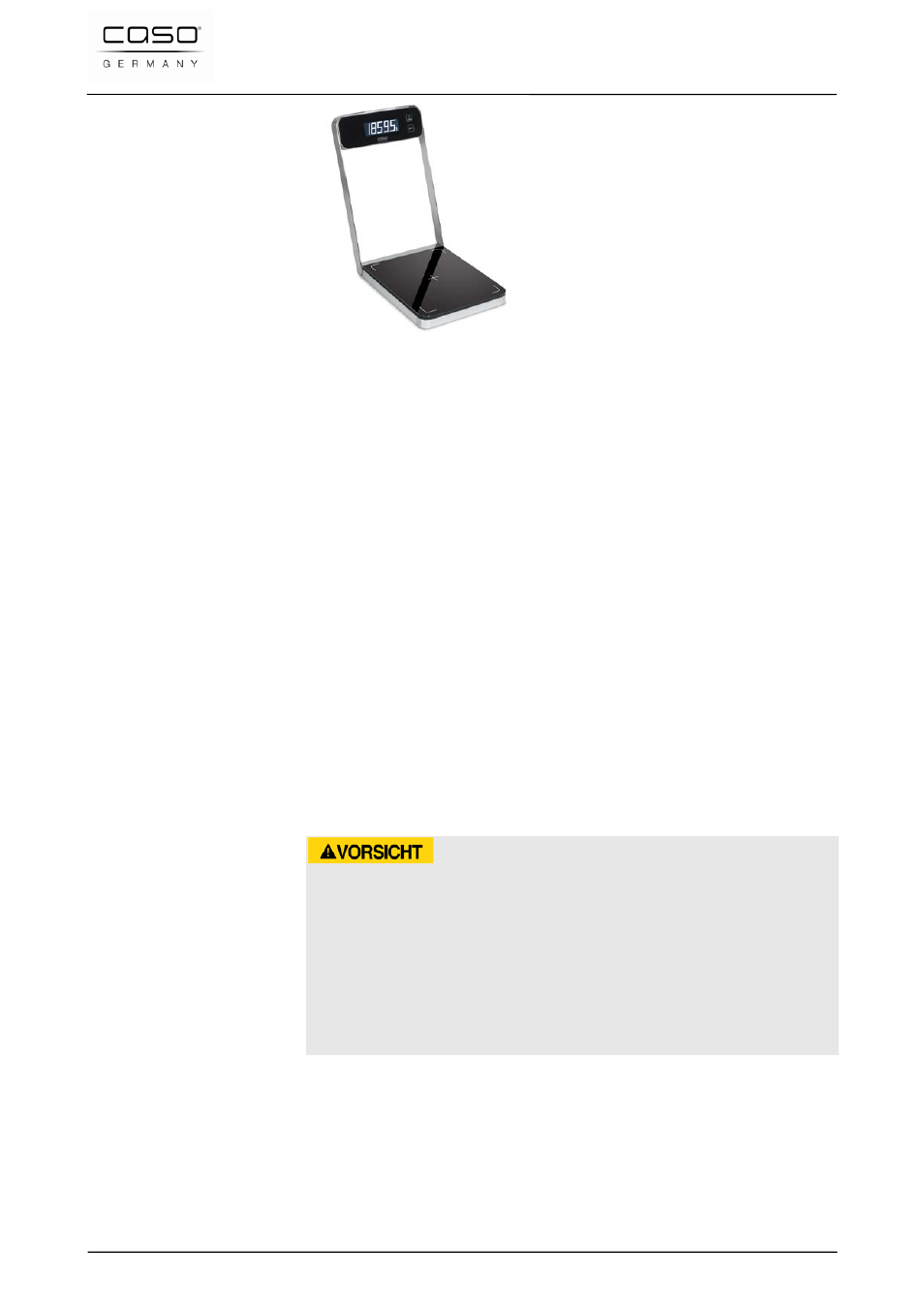 4 automatische uitschakeling, 5 wegen in de standaardmodus, Let op | CASO Germany Baking Scale B5 User Manual | Page 81 / 108