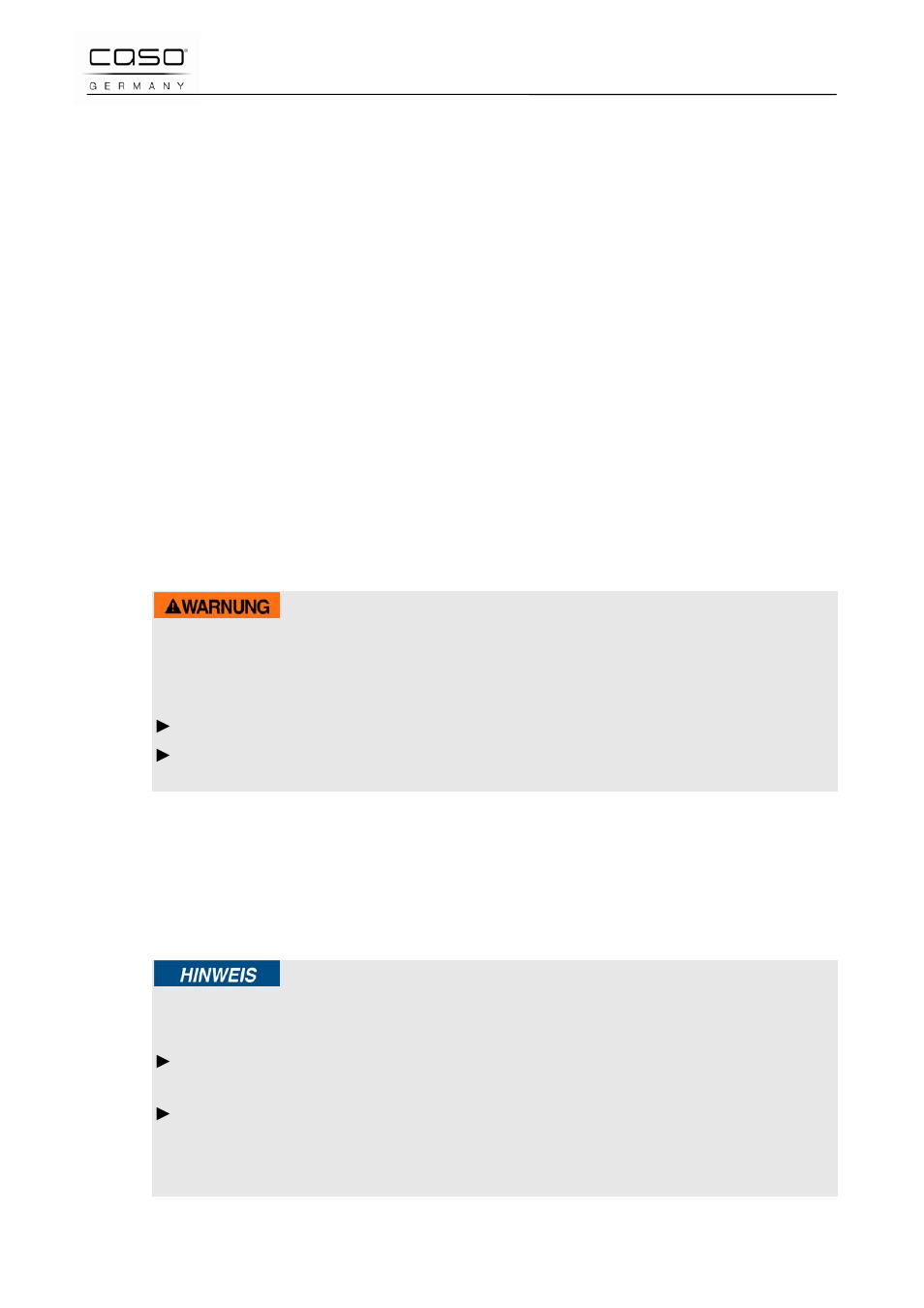 4 urheberschutz, 9 sicherheit, 1 bestimmungsgemäße verwendung | 2 allgemeine sicherheitshinweise | CASO Germany Scale F10 User Manual | Page 13 / 60