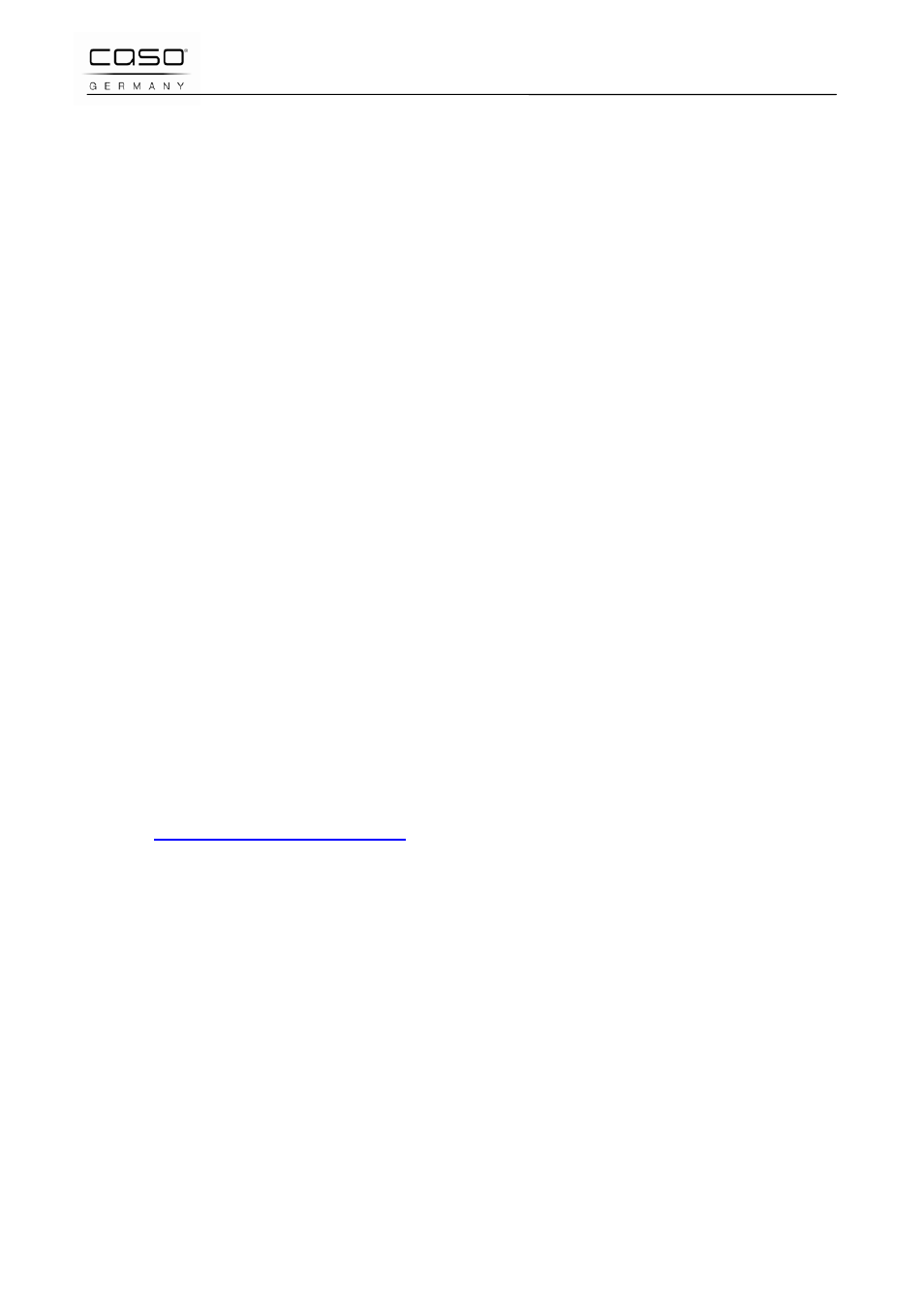 30 garanzia (usa) | CASO Germany Scale F10 User Manual | Page 39 / 60