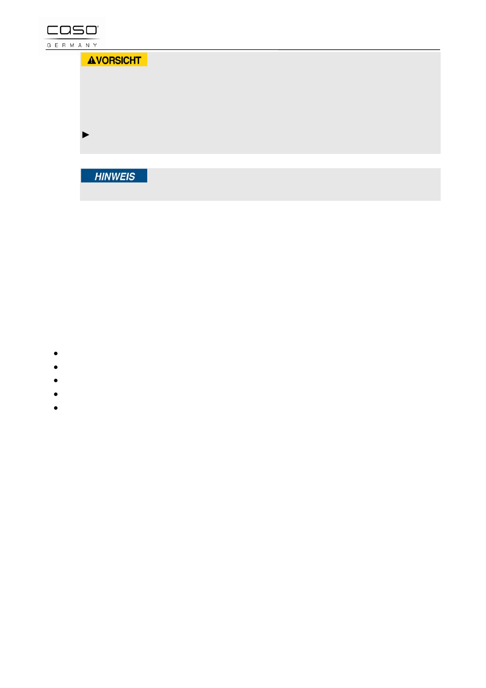 3 aansprakelijkheid, 4 auteurswet, Voorzichtig | CASO Germany Scale F10 User Manual | Page 42 / 60