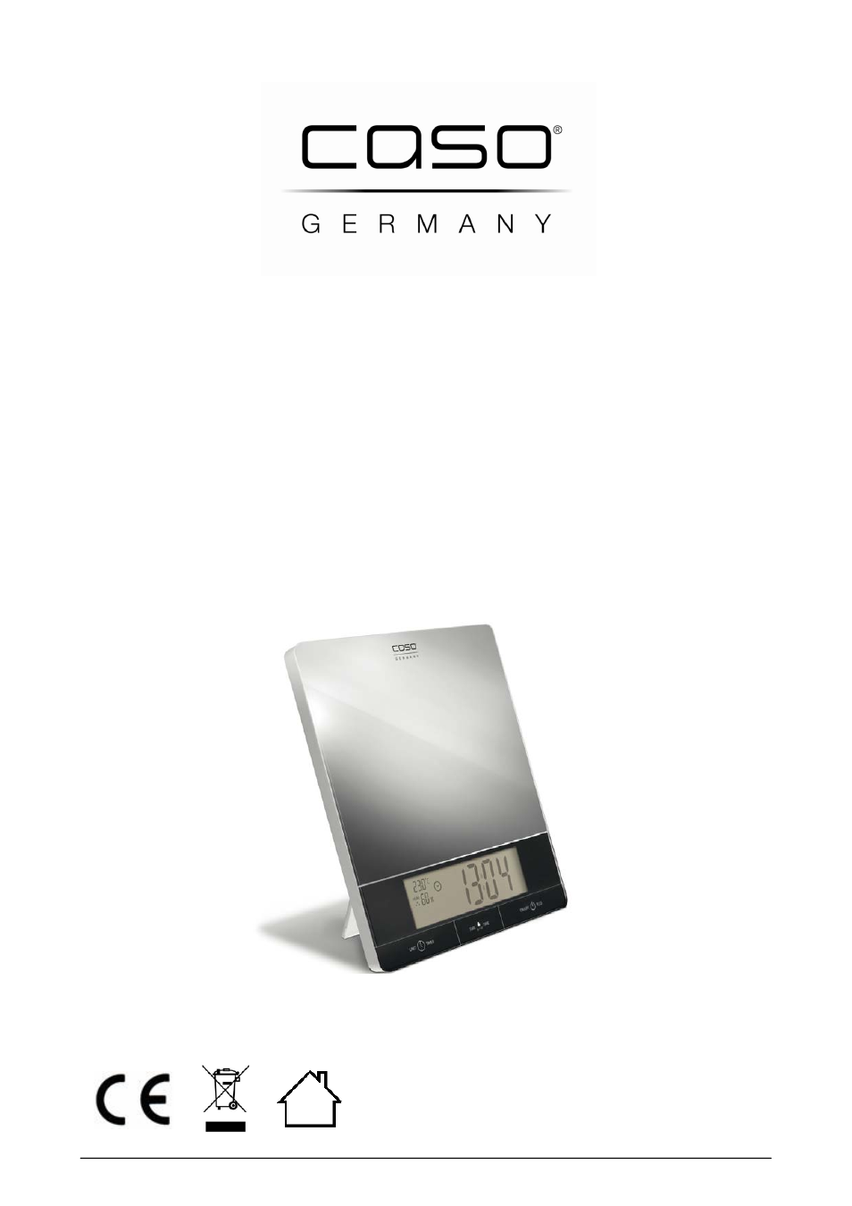 CASO Germany Scale I10 User Manual | 95 pages