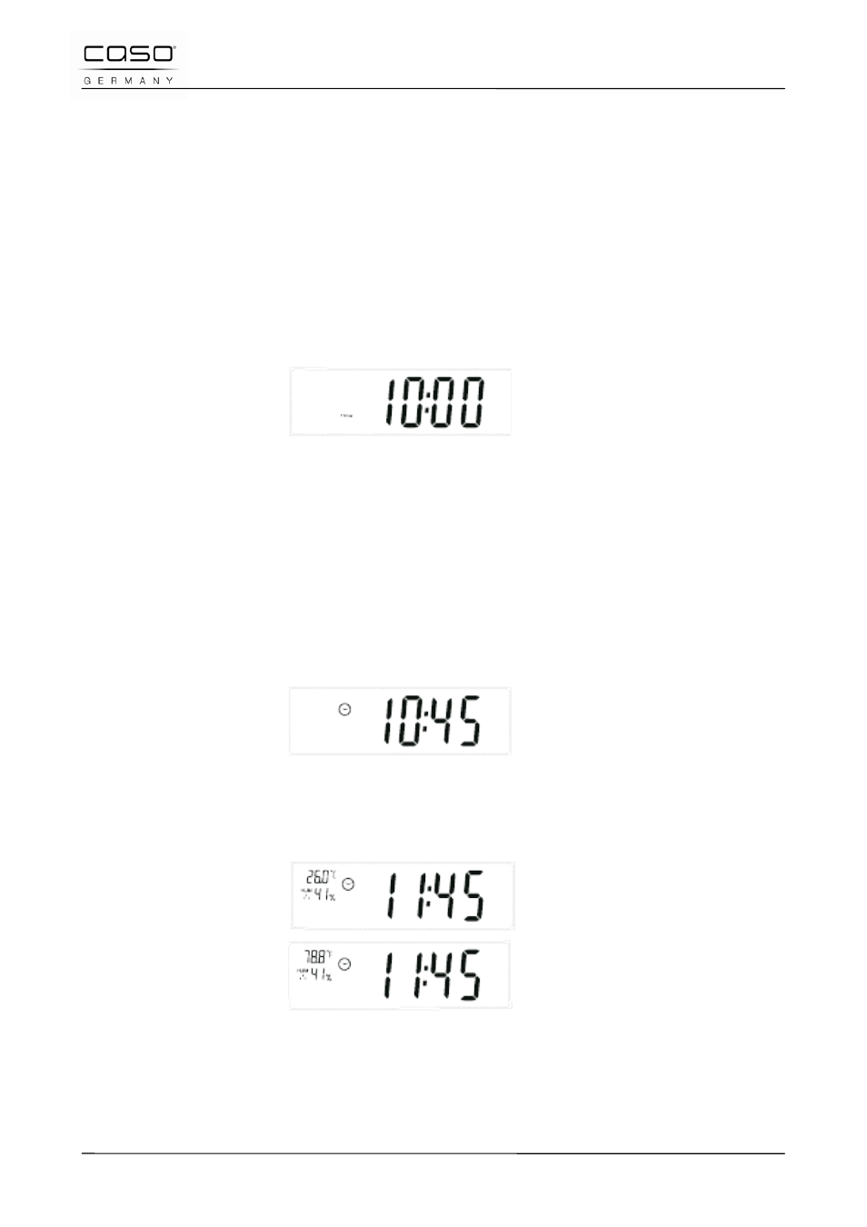 6 timer function, 7 time adjustment, 8 temperature unit | CASO Germany Scale I10 User Manual | Page 14 / 95