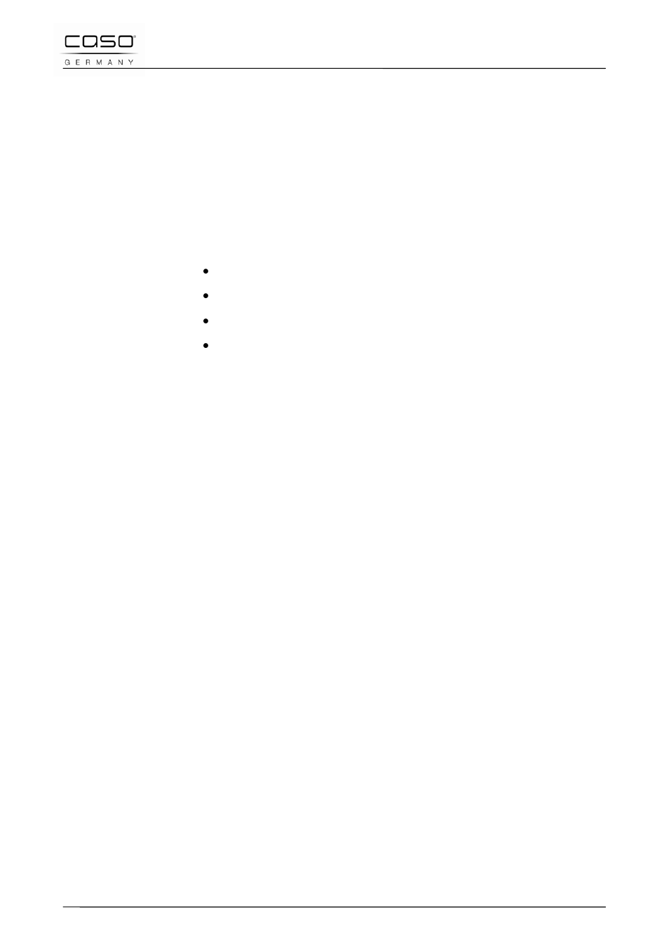 4 haftungsbeschränkung, 5 urheberschutz | CASO Germany Scale I10 User Manual | Page 23 / 95