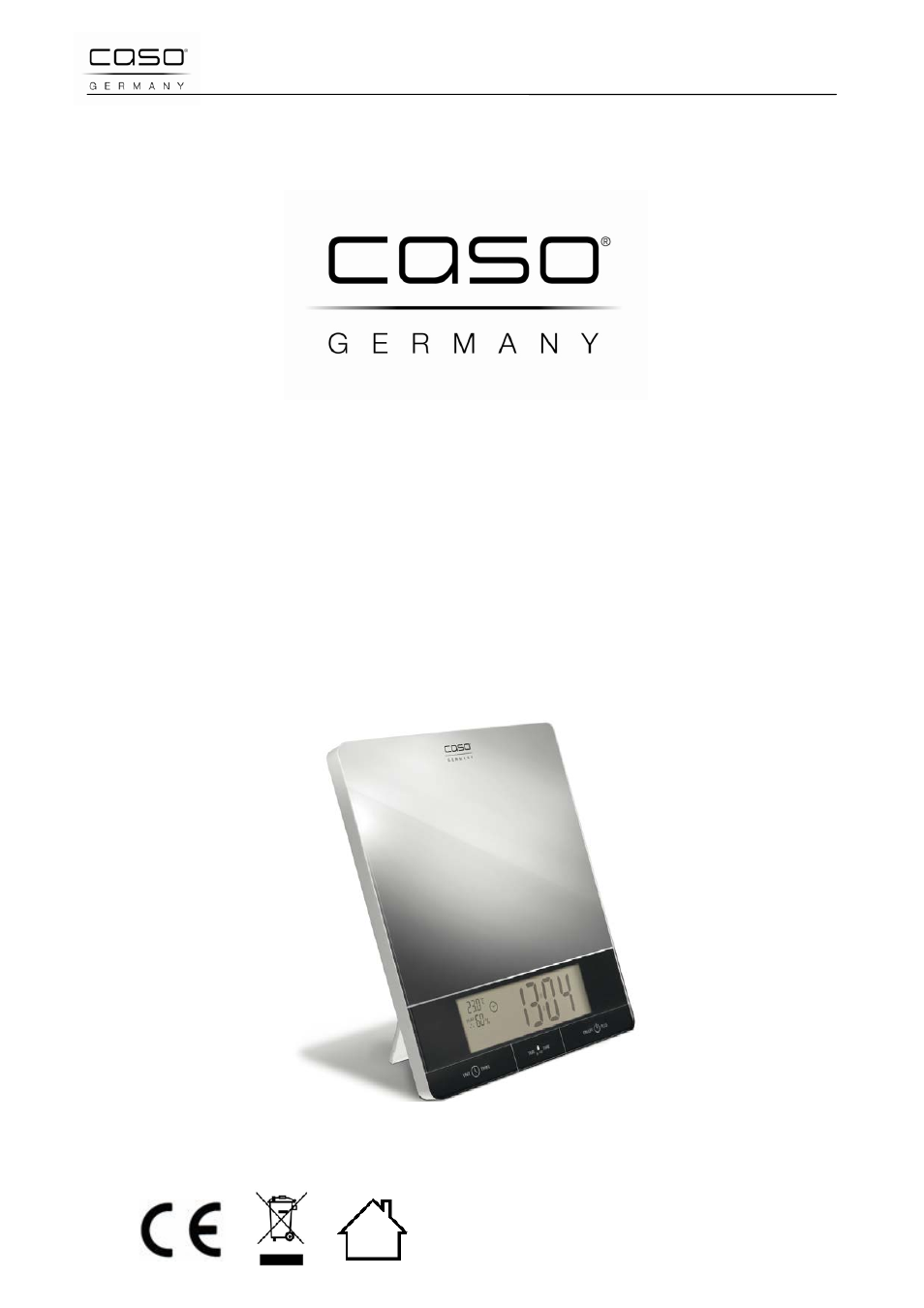Mode d'emploi original, I 10 | CASO Germany Scale I10 User Manual | Page 36 / 95