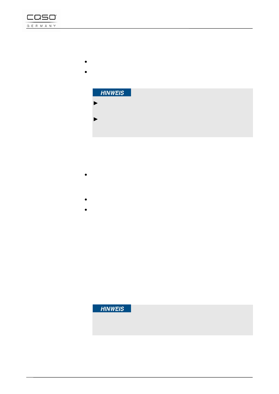 9 déballage, 10 élimination de l'emballage | CASO Germany Scale I10 User Manual | Page 43 / 95