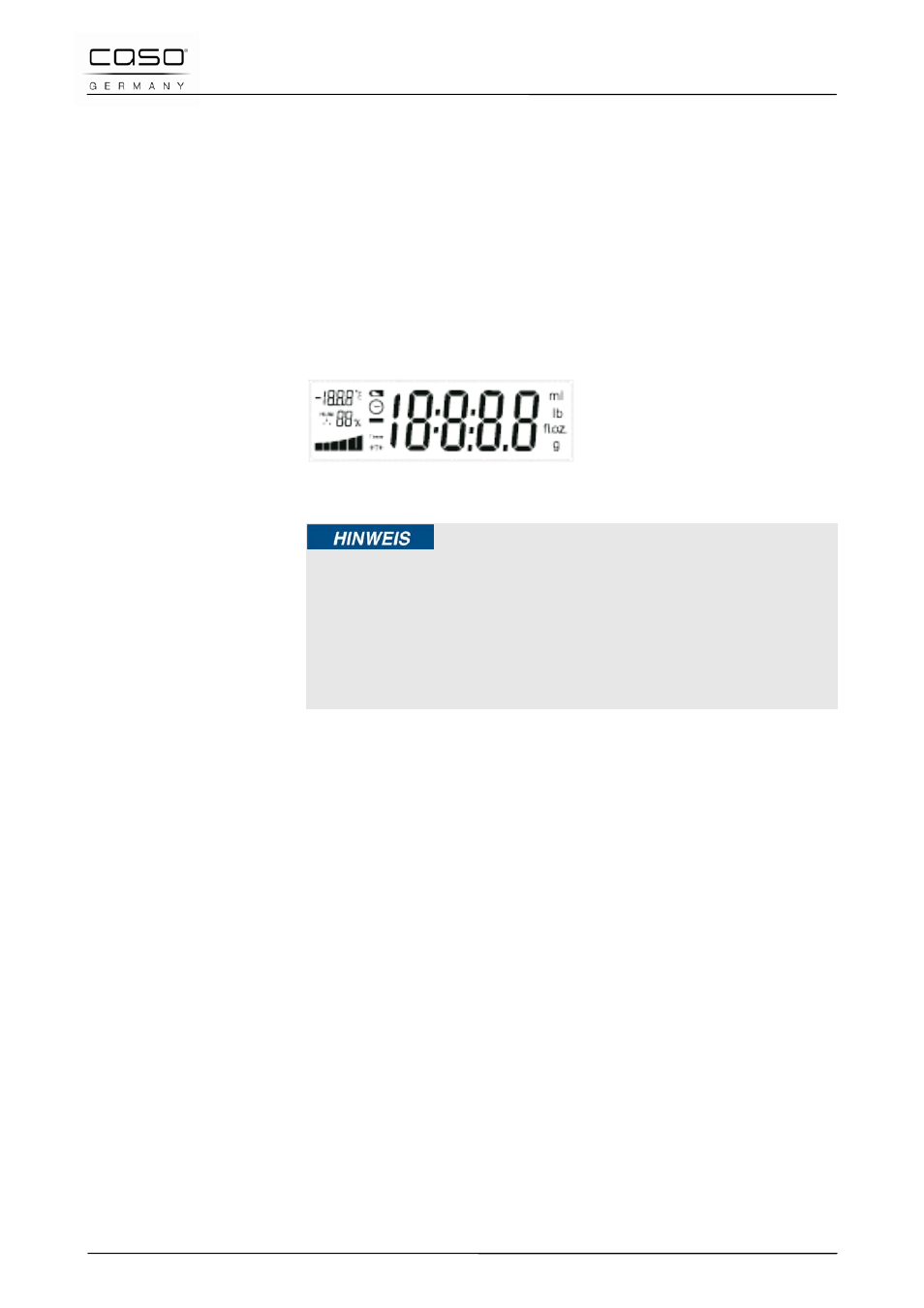 52 bediening en werking, 1 in- en uitschakelen, 2 kiezen van de gewichtseenheid | 3 wegen, 4 tareerfunctie, Aanwijzing | CASO Germany Scale I10 User Manual | Page 90 / 95
