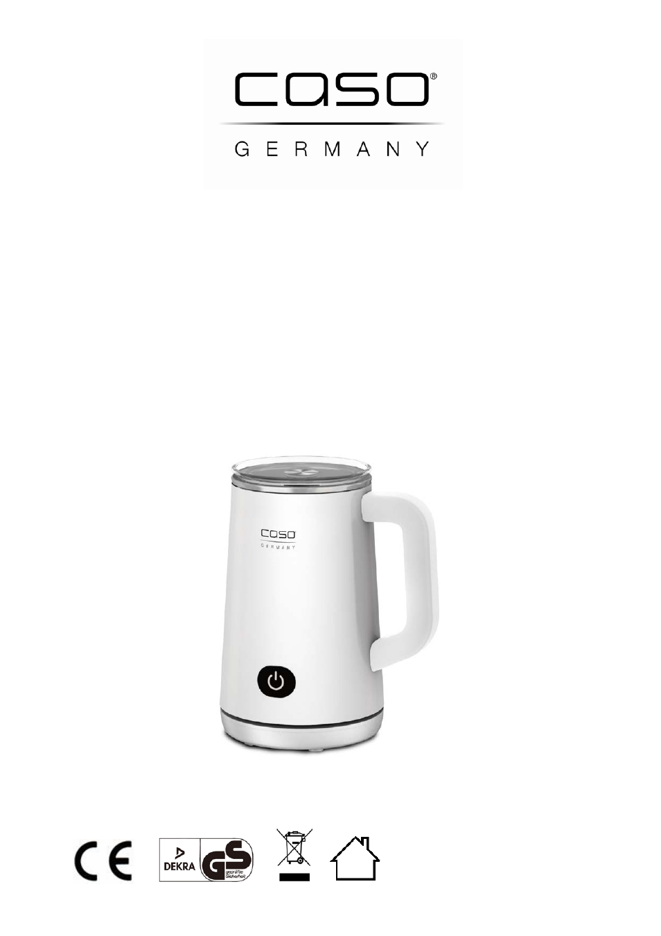CASO Germany Fomini JET Milk Frother User Manual | 86 pages