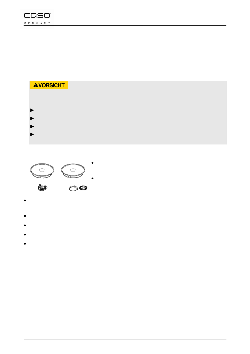 35 nettoyage et entretien, 1 consignes de sécurité, 2 nettoyage | 36 réparation des pannes, Prudence | CASO Germany Fomini JET Milk Frother User Manual | Page 45 / 86