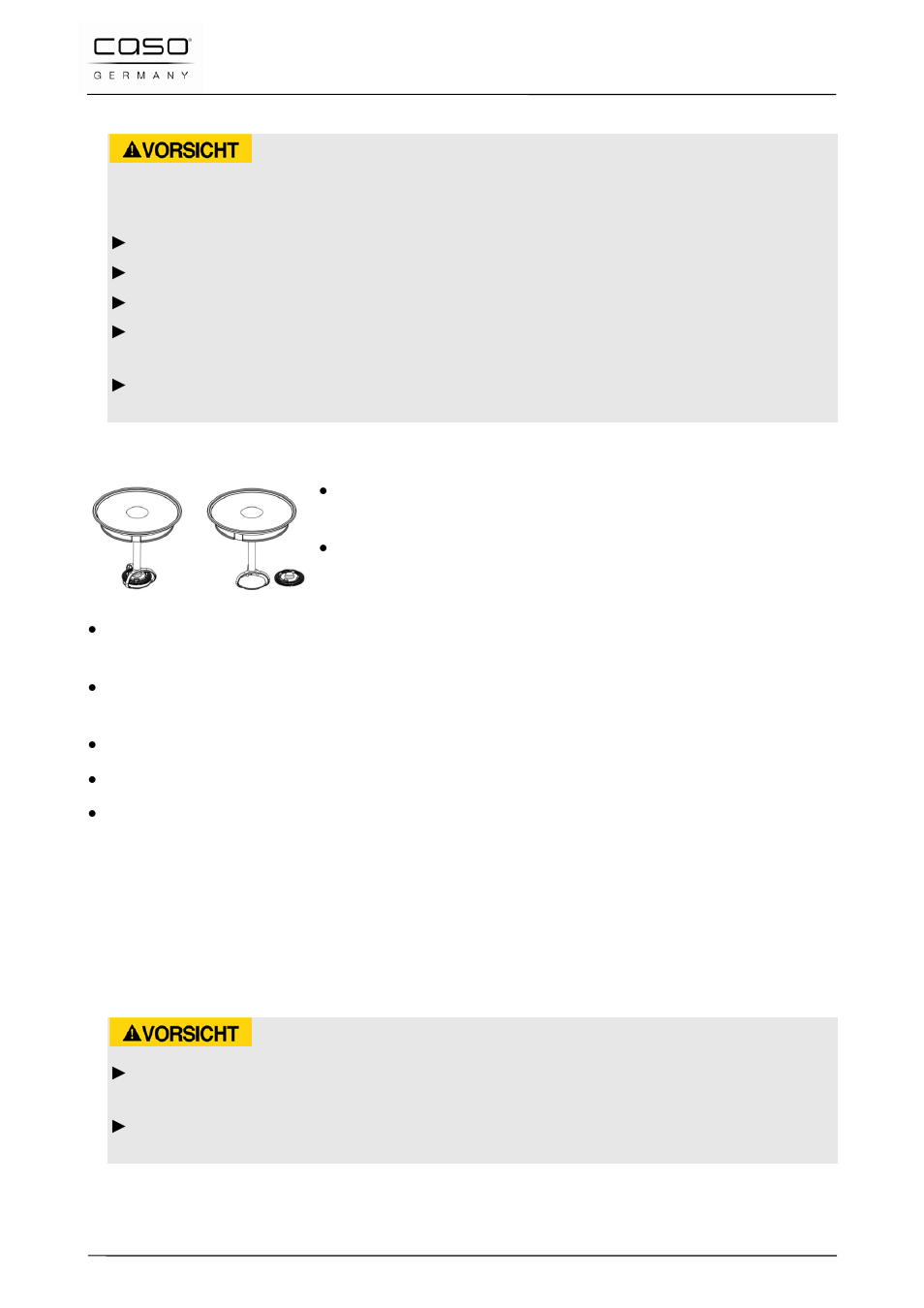 1 veiligheidsvoorschriften, 2 reiniging, 76 storingen verhelpen | Let op | CASO Germany Fomini JET Milk Frother User Manual | Page 84 / 86