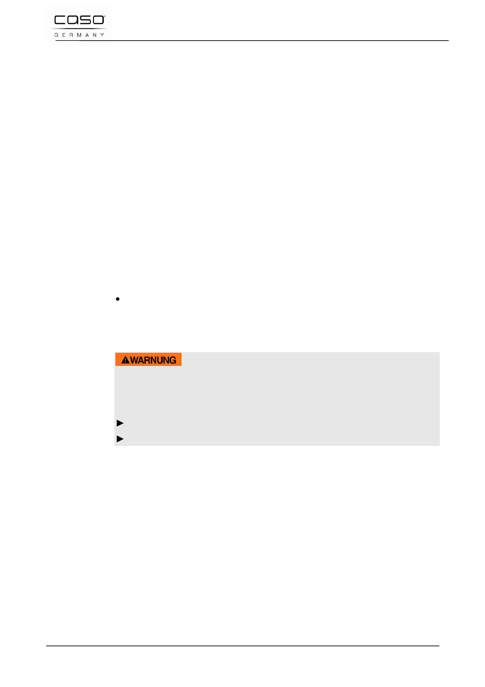 5 copyright protection, 10 safety, 1 intended use | Warning | CASO Germany D10 Multi Opener User Manual | Page 26 / 92