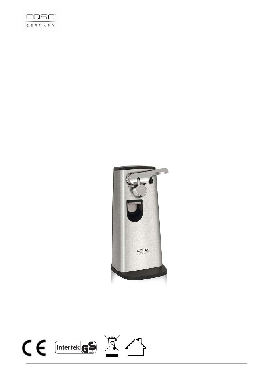 Originele gebruiksaanwijzing, Multi opener d10 | CASO Germany D10 Multi Opener User Manual | Page 79 / 92