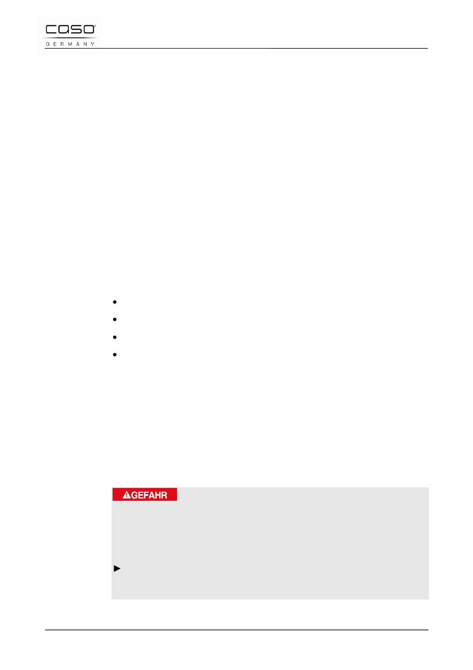 41 gebruiksaanwijzing, 1 algemeen, 2 informatie over deze gebruiksaanwijzing | 3 waarschuwingsinstructies, Gevaar | CASO Germany D10 Multi Opener User Manual | Page 80 / 92