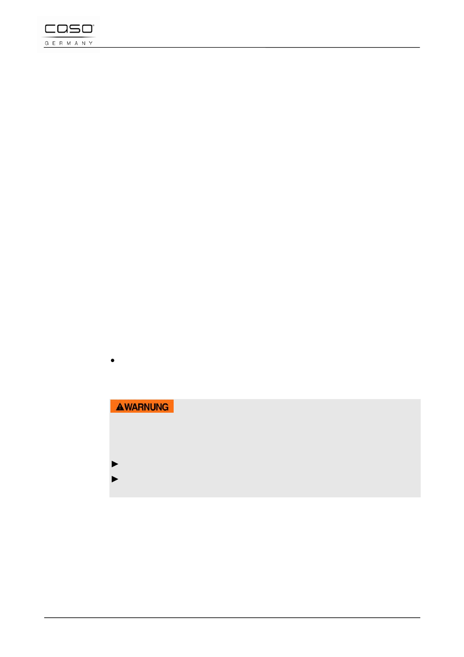 5 auteurswet, 42 veiligheid, 1 gebruik volgens de voorschriften | Waarschuwing | CASO Germany D10 Multi Opener User Manual | Page 82 / 92