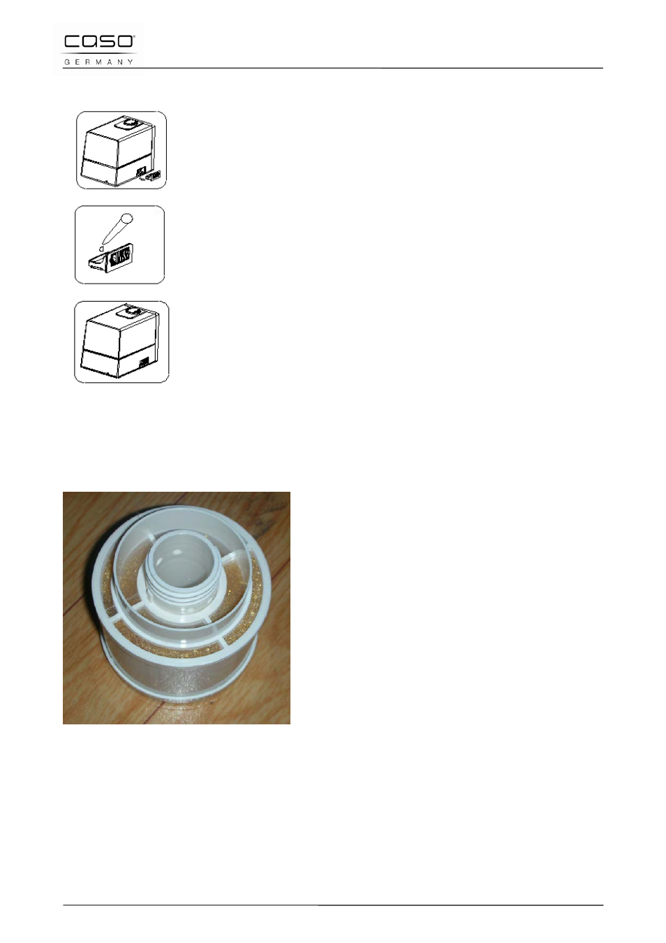 5 fonction aroma, 6 filtre à eau | CASO Germany AirVital Pro User Manual | Page 51 / 103