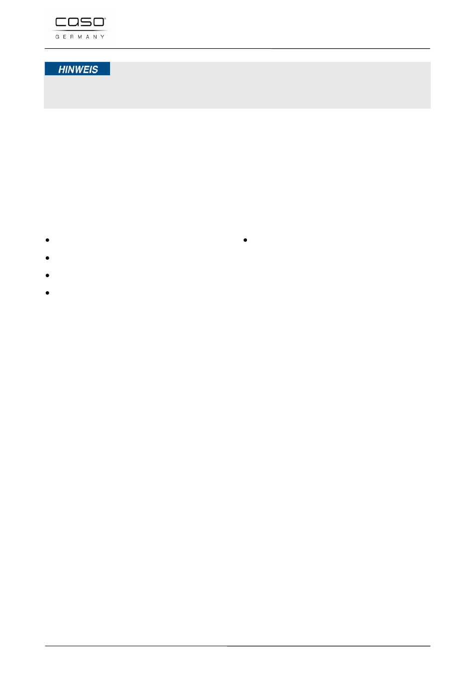 4 limitación de responsabilidad, 5 derechos de autor (copyright), 32 seguridad | 1 uso previsto, Nota | CASO Germany AirVital Pro User Manual | Page 74 / 103